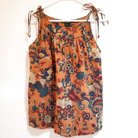 Lucky Brand Tops - Lucky Brand Flowy Floral Tank Large